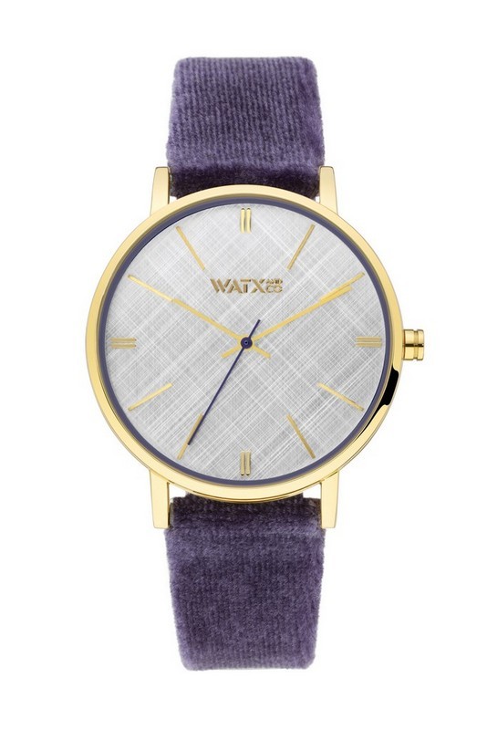 WATX Terciopelo Morado 38 Frontal